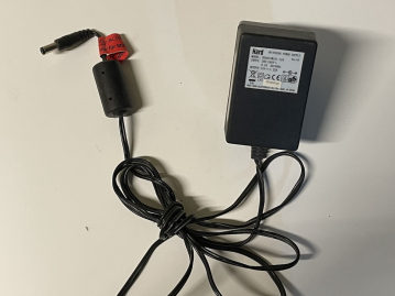 AC ADAPTOR HARD HDAD15W101-124  12V---1.25A