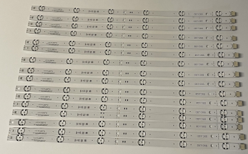Set16 16xSSC-LGD  SSC_Y20_SlimDRT_55NANO90_LGD_REV00_190925  LED Backlight  für  55NAN617NH 55NAN0917NA