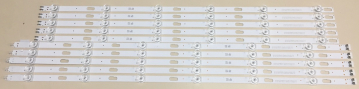 GU65CU7199 SET10 5x 261501010335 30-65-0D23-5x12-R-617.5x12.5-220903-1.9 5x 261501010345 30-65-0D23-5x12-L685.2x12.5-220903-1.9 LED Backlight