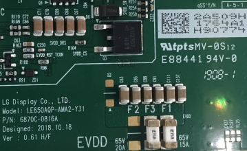 KD-65AG8 LE650AQP-AMA2-Y31 LE650AQP(AM)(A2) 6870C-0816A 1764A1 T-Con