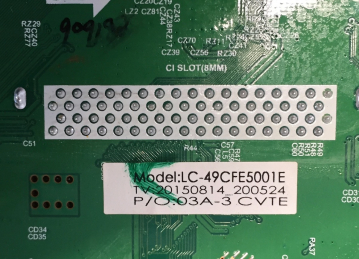 LC-49CFE5001E T.MS6308.702 LC490DUY-SHA1 201508_200524 Mainboard