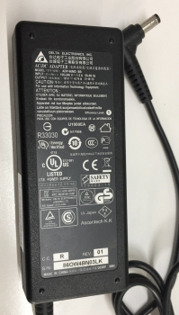 AC ADAPTER MODEL: ADP-90MD INPUT: 100-240V 1500mA 50-60Hz OUTPUT: 19V 4740mA