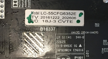 LC-55CFG6352E  T.MS6486.711 LC490HN02 20161222_202606 Mainboard