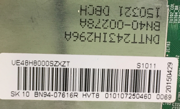Preview: UE48H8000 motherboard BN41-02188A BN94-07616R
