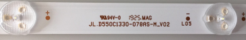D55U446, 55UA3A63D, LT-55VU6900, ODL55750UV D55U551N1CW  Set4   2x JL.D550B1330-078AS-M_V02 und 2x JL.D550C1330-078AS-M_V02 LED-Backlight für D55U446, 55UA3A63D, 55U2963DG  LT-55VU6900,ODL55750UV