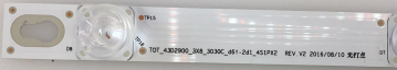 43UC6406, 43UC6316, 43UC6326 SET3 3xTOT_43D2900_3X8_3030C_d6t-2d1_4S1PX2 LED Backlight