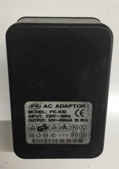 Original Netzteil Pilot King PK-830 Output: 24V-830mA 19,9VA