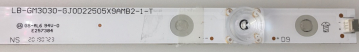 50PUS8105 50PUS6804 50PUS7394/12 Set5 5xLB-GM3030-GJ0D22505X9AMB2 LED Backlight