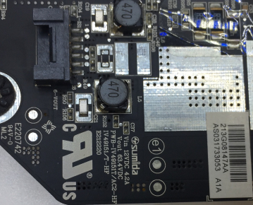 PWB-IV49151T/AC2-HF 612-0092 213G08147AA INVERTER BOARD Apple iMac