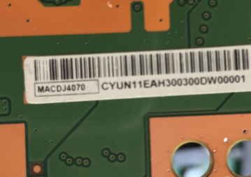 U58H7S MACDJ4070 T-Con