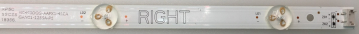RIGHT NC490DGG-AAFX1-41 CA GAN01-1255A-P1 LED Backlight z.B für 49UJ6309