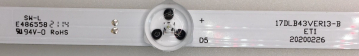 D42F553X2CW 43LED5201B 43LED5221B B-Type 17DLB43VER13-B  LED-Backlight