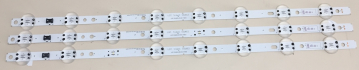 SET 3x LGIT.55UK63.REV00.170615 LED Backlight für 55UM71007LB