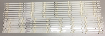 75PUS6754 SET 8x GJ-2K19-750-D816-R-03 8x GJ-2K19-750-D816-L-03 LED Backlight