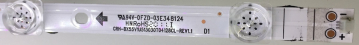 H55B7100 H55BE7200 H55B7300 SET4 4x CRH-BX55V1U513030T04128CL-Rev1.1 LED Backlight