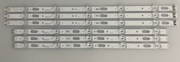 LM-41-00868A/904A  50320A und  LM-41-00867A/903A 50319A; Set6   3xV0T7-430SMB-R0  und   3xV0T7-430SMA-R0; 3x 00885A und 3x 00886   LED Backlight für GU43TU7199, GU43TU7079, GU43TU8079 HG43ET690UB HG43EJ6904B