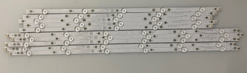 SET5 5x LB-GM3030-GJPHP585X11AA12-L-2-Y LINKS + 5x LB-GM3030-GJPHP585X11AA12-R-2-Y RECHTS LED-Backlight für 58PUS6504