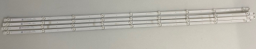 Set 4x CRH-P55KQ3030040983N-REV1.1 LED-Backlight für Sharp 55BJ3E 58BJ2E LC-55UK7353E LC-55UK7253E