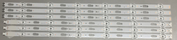 GU50TU8079U SET6 3x TEE7 03554 50R C45EE 50318A 3x TEE7 04574 50L C42EE 50317A LED Backlight