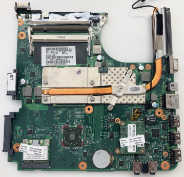 Notebook Mainboard 6050A2258701-MB-A03 UMA mit Prozessor und WLAN für HP Compaq 615