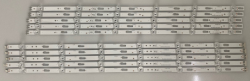Set10   5x LM41-00876A/912A 50314A und 5x LM41-00875A/911A 50313A LED-Backlight für GQ55TU7179,  GQ65TU8079U GU65TU6999U GU65TU6979U