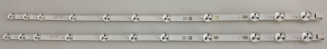 Set 2x JL.D320B1235-078CS-C 3009-8128 LED-Backlight für LT-32V4201, TX-32EW334