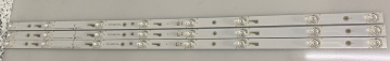 Set 3x TCL-ODM-43D1800-3X8-3030-REV.V1 20161009 LED-Backlight für SRT43UA6203