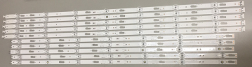UE70TU7100 SET 10 5x LM41-00877A / 913A 50475A 5x LM41-00878A / 914A 50489A LED Backlight