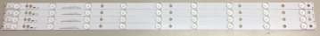 SET4 4x GJ-DLEDII P5 400-D409-V7 TPT400LA 705TLB401800676A0 LED Backlight für 40PFK4309 40PFK5300 40PFK4009