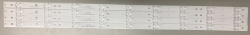 SET4 4x RF-AJ400E32-0901S-04 A2 LC.4KS02G001 LSC400HM09 LED Backlight für LC-40LFE6352E LC-40CFE6242E LC-40CFE5222E