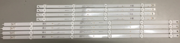 SET8 4x  LM41-01083A SE55D09L-ZC22AG-07 303SE550036 WRB60600-AB 4x  LM41-01084A SE55D09R-ZC22AG-07 303SE550035 LED Backlight 55VCE282