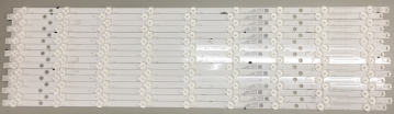SET16 16x LB-GM3030-GJPHP6516X9PS21-1-S LED Backlight 65PUS9206