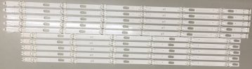 GU65AU7199U SET10 5 x 261501010344 30-65-0D23-5x12-L-685.2x12.5-210712 5x 261501010334 30-65-0D23-5x12-R-617.5x12.5-210712 LED Backlight