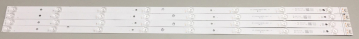 Set 4 43UL6B63DG 43HAL7250 TX-43HX603E  43LED8221DG 43LED8281DG  2x RF-CF430012BE30-0801 A1 3010-6501/6499   und   2x RF-CF430012AE30-0801 A1   3010-6500/6497   LED Backlight