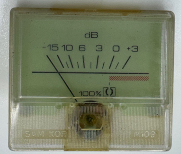 Telefunken Studio 1M VU-Meter