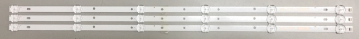 SET3 3x  CC02320D584V08 320-Q 3X6 6S1P LED Backlight z.B für HTL 3246