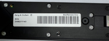 Bang & Olufsen BeoRemote One Bluetooth Inlay Platine mit Display