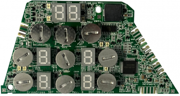 HE634200XB Induction board 387 9015 00 Rev.B 387901300 Rev:D