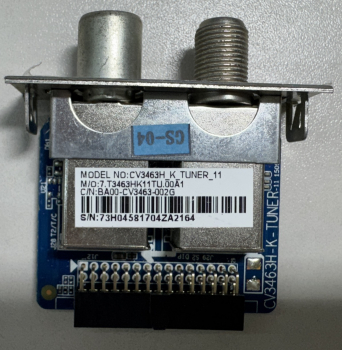 GS-04 CV3463H_K_TUNER11 BA00-CV3463-002G Sat Tuner