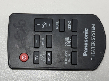 Panasonic THEATER SYSTEM N2QAYC000027 Universal Fernbedienung Original