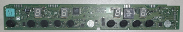 EH775501E 980.003-04 EGO 75.13051.334 V1.11 5650030802 YL146-34 Bedienmodul / Displayplatine für Induktionskochfeld
