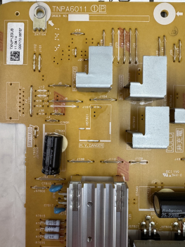 TX-47ASW654 42ASW654 TX-42ASM655 TNPA6011 1P TXNP1ZGUB  power board ver. with 1 long + 1 short 450V capacitors