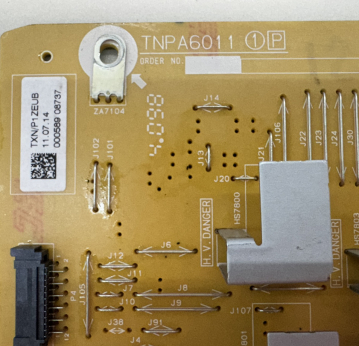 TX-55ASM655 TX-55AS650E TX-55ASW654 Netzteil TNPA6011 1P TXN/P1ZEUB ver. mit 1 langem + 1 kurzem 450V Kondensator