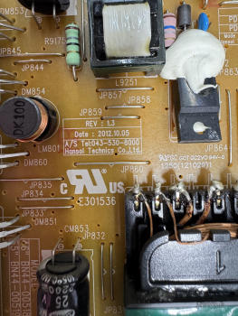 UE50ES6300W power board PD55B1D_CHS BN44-00519B REV:1.3