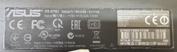 ASUS N750 750J N750JK N750JV Schwarz 13NB0201AM0621 Laptop-Unterseite Abdeckung D-Schale