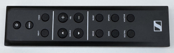 Neu Sennheiser SB02-RC IR Fernbedienung für AMBEO Soundbar Plus / Mini