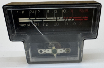 Analoges VU-Meter / Pegelanzeige 118Y-1 – Made in Japan