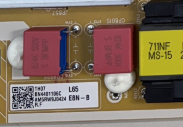 GQ65Q74CAT TH07 BN4401106C BN44-01106C L65E8N_BHS REV:1.3 power board