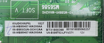 65UD6326 40-MS86H1-MAA2HG 08-SS65CUN-OC412AA Mainboard