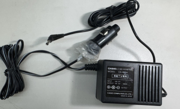 Casio Car Adaptor CA-K65 Input DC 12V, Output DC 6V 750mA